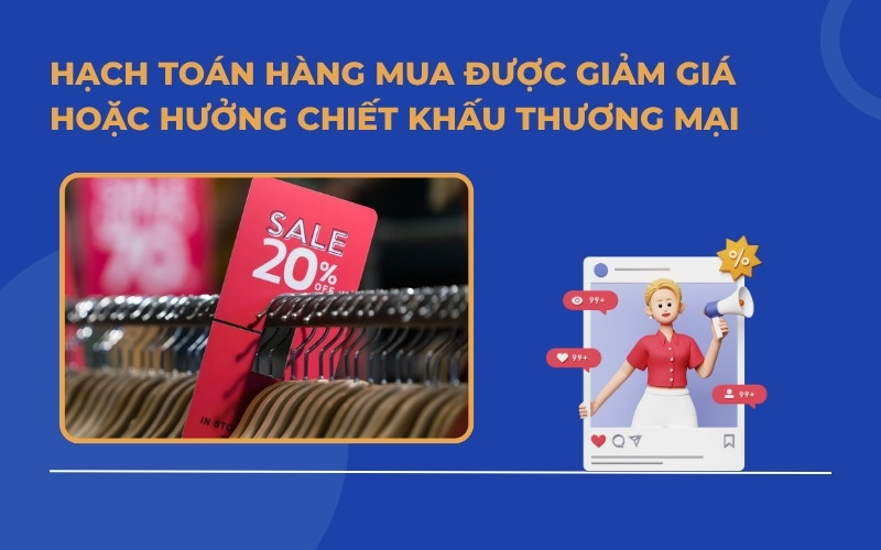 Hạch toán mua hàng giảm giá