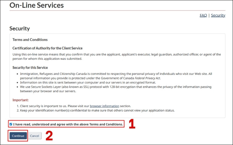 Đọc điều khoản