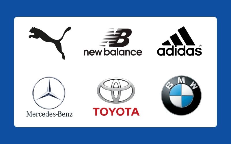 Ví dụ về nhãn hiệu