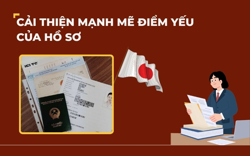 Cải thiện mạnh mẽ điểm yếu hồ sơ