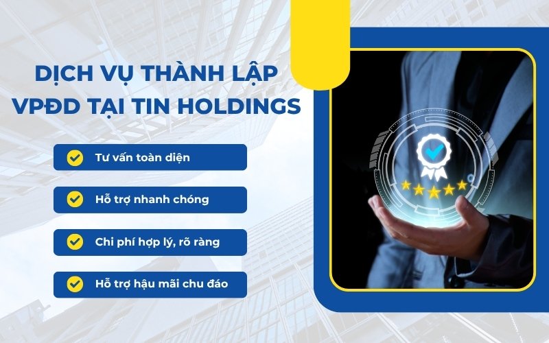 Dịch vụ thành lập Văn phòng đại diện công ty nước ngoài tại TIN Holdings