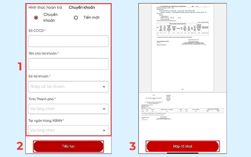 thủ tục hoàn thuế thu nhập cá nhân