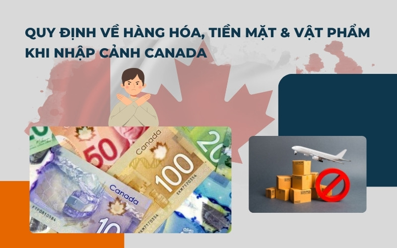 Quy định hàng hóa thủ tục nhập cảnh Canada
