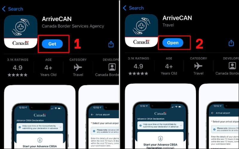 Tải thủ tục nhập cảnh Canada