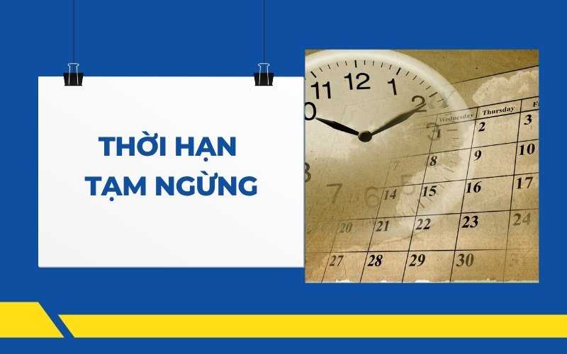 Thời hạn tạm ngừng kinh doanh
