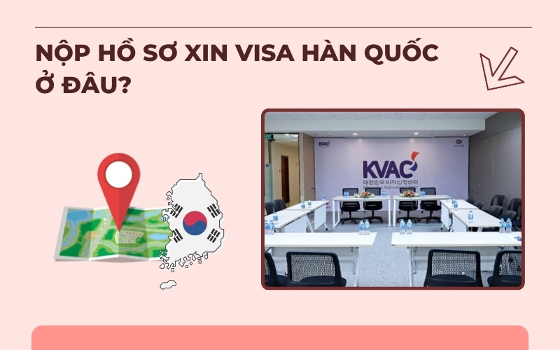 Nộp visa Hàn Quốc ở đâu
