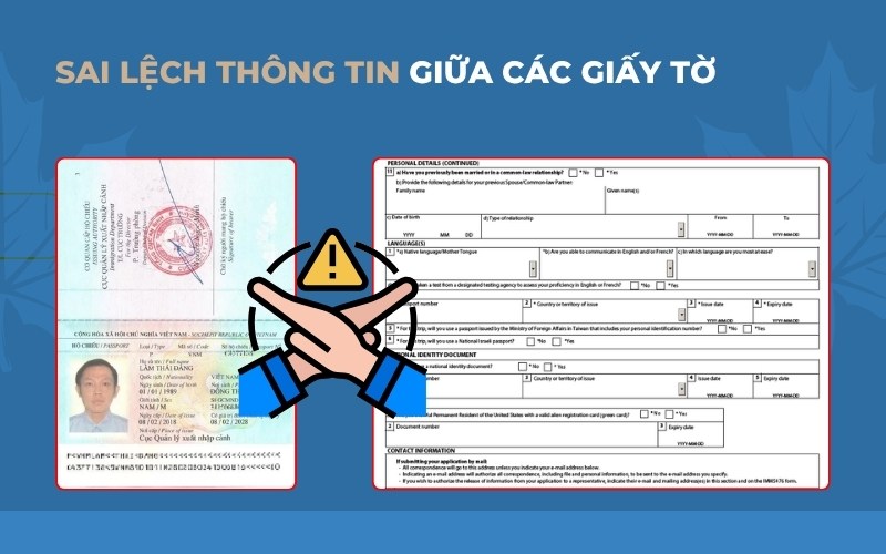 Sai thông tin