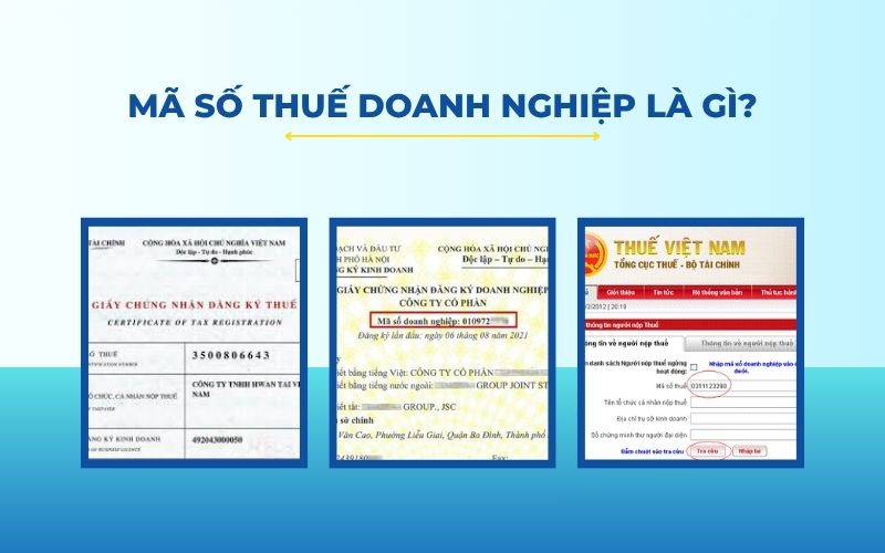 Mã số thuế doanh nghiệp là gì?