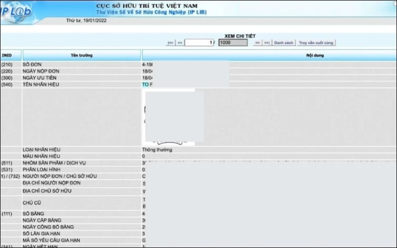 tra cứu nhãn hiệu