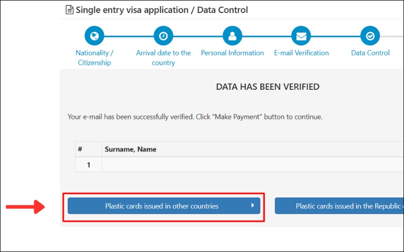 Thanh toán visa Azerbaijan