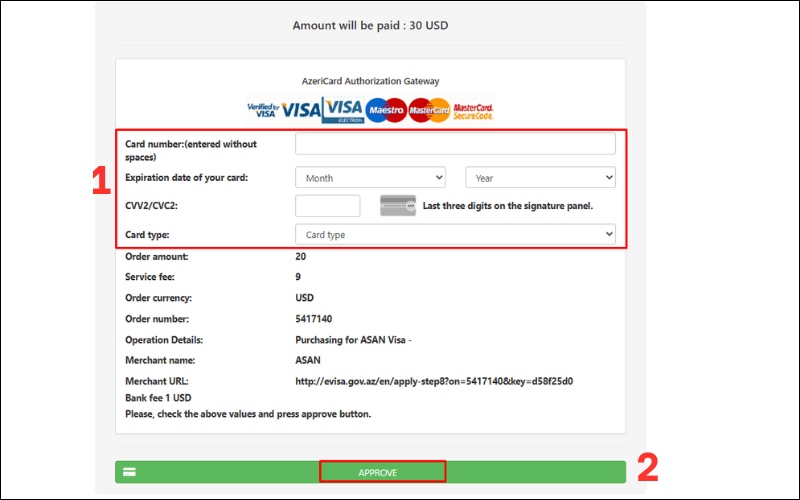 Hoàn tất thanh toán
