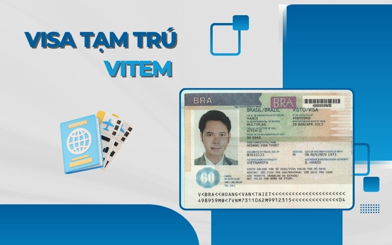 Visa Brazil tạm trú