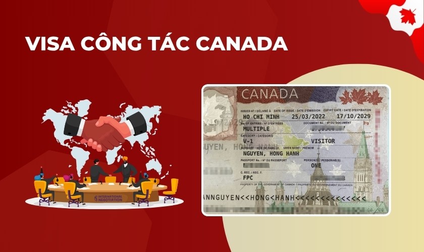 Visa Canada công tác