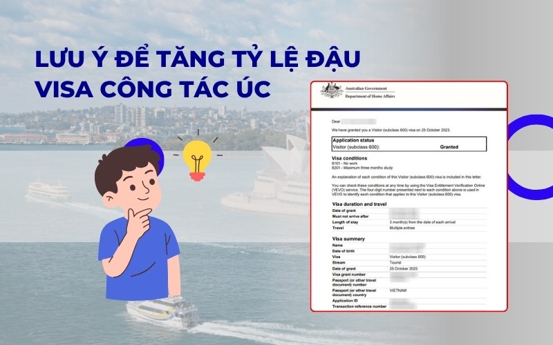 Lưu ý tăng tỷ lệ đậu visa