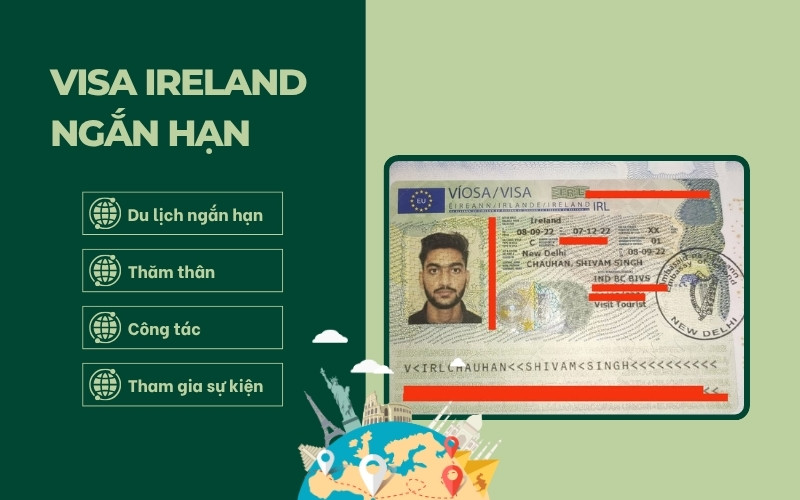 Visa Ireland ngắn hạn