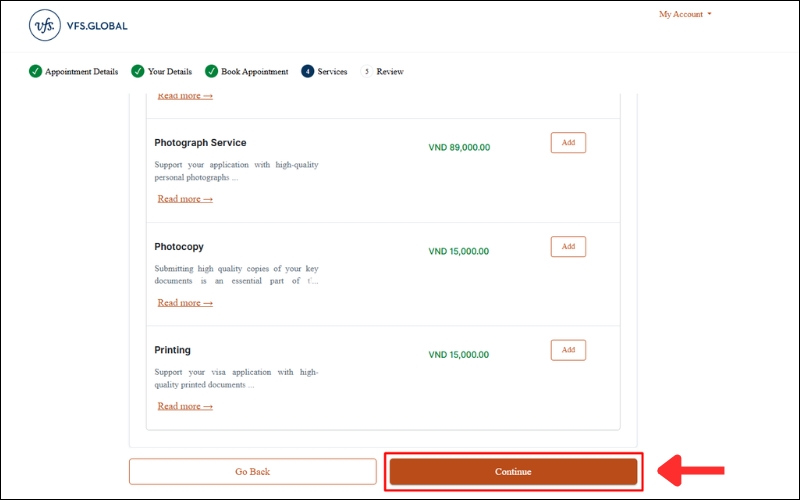 Phí dịch vụ visa Malta