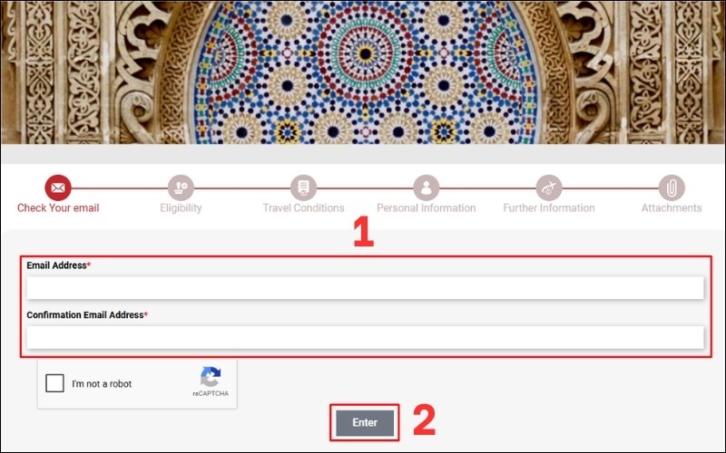 Nhập địa chỉ email