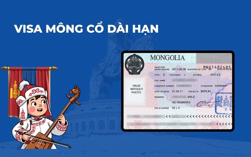 Visa Mông Cổ dài hạn
