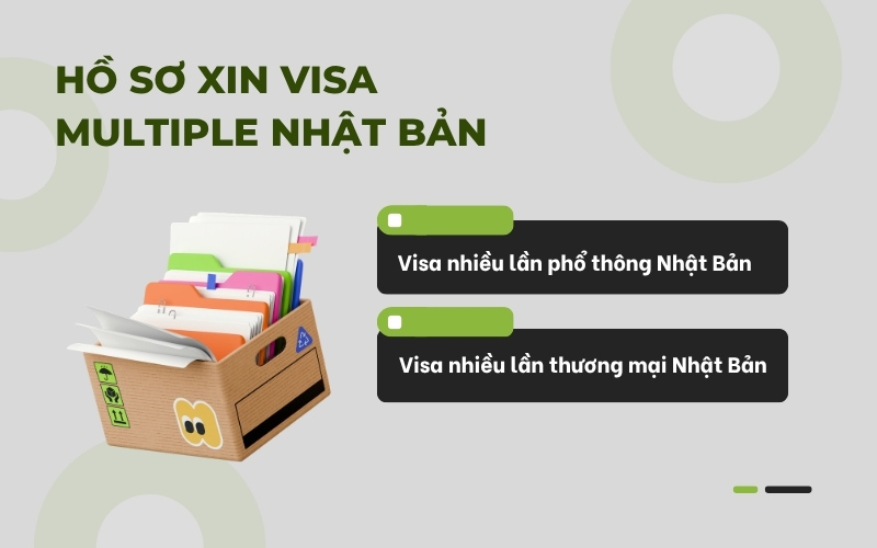 Hồ sơ visa multiple Nhật Bản
