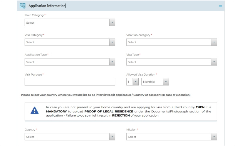Thông tin tờ khai