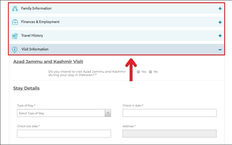 Tải hồ sơ visa Pakistan