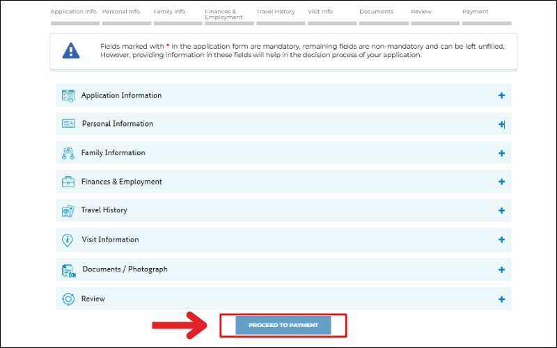 Thanh toán visa Pakistan