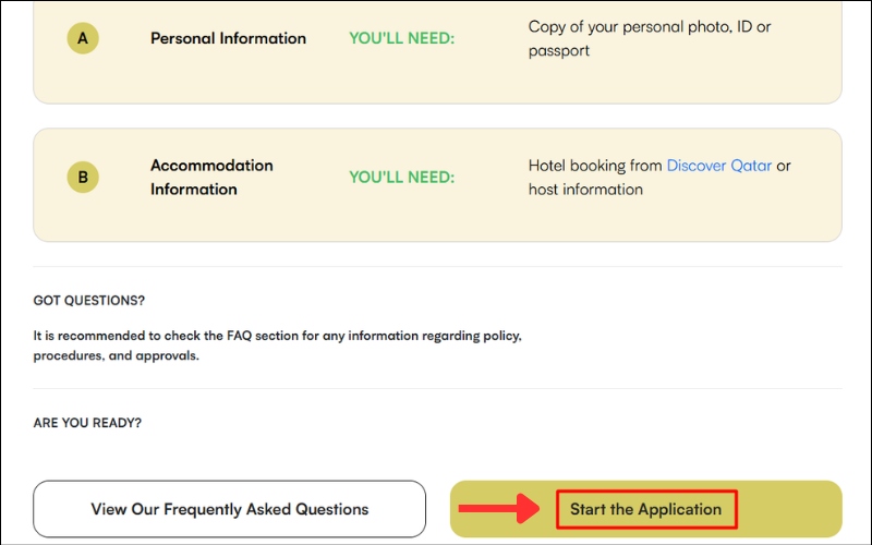 Bắt đầu tờ khai