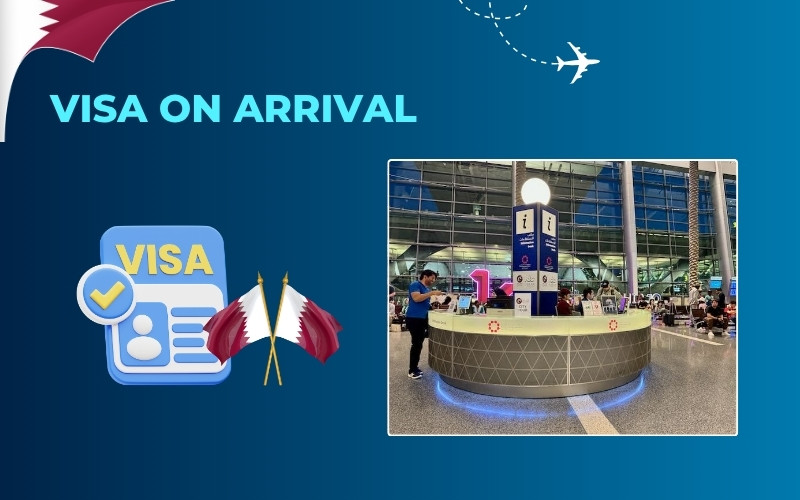 Visa Qatar tại sân bay
