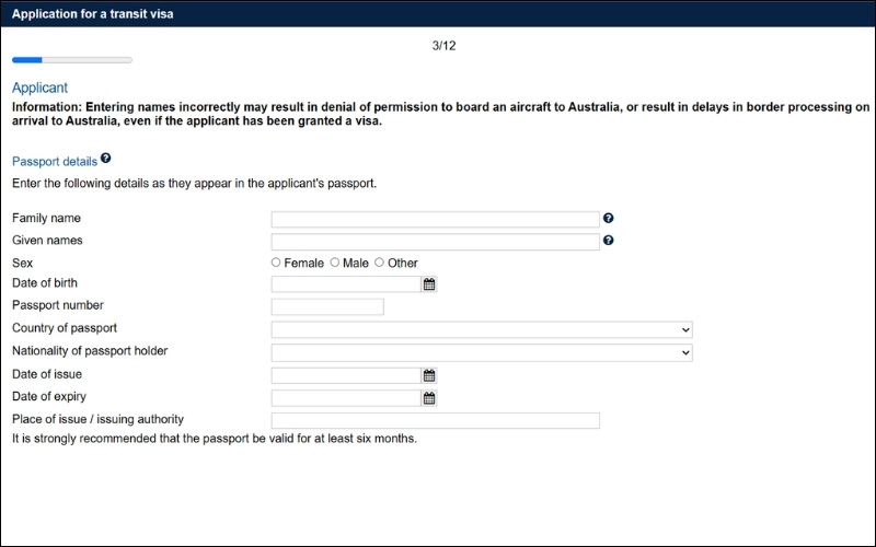 Nhập thông tin cá nhân
