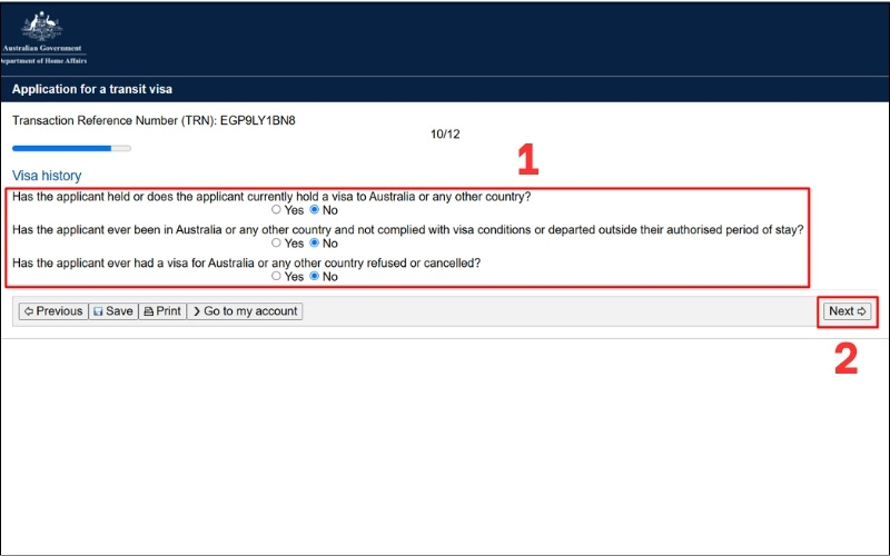 Tiếp tục trả lời
