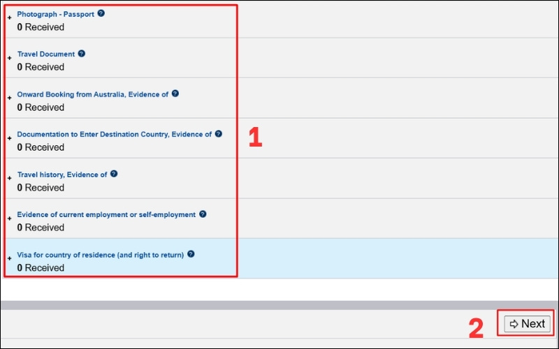 Tải hồ sơ visa transit Úc