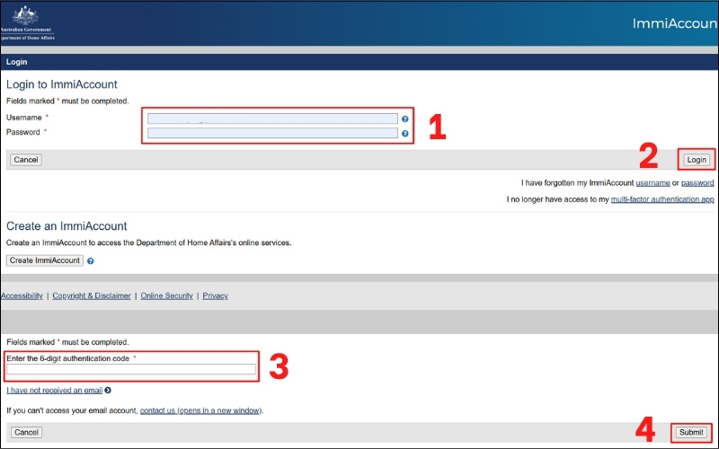 Đăng nhập tài khoản