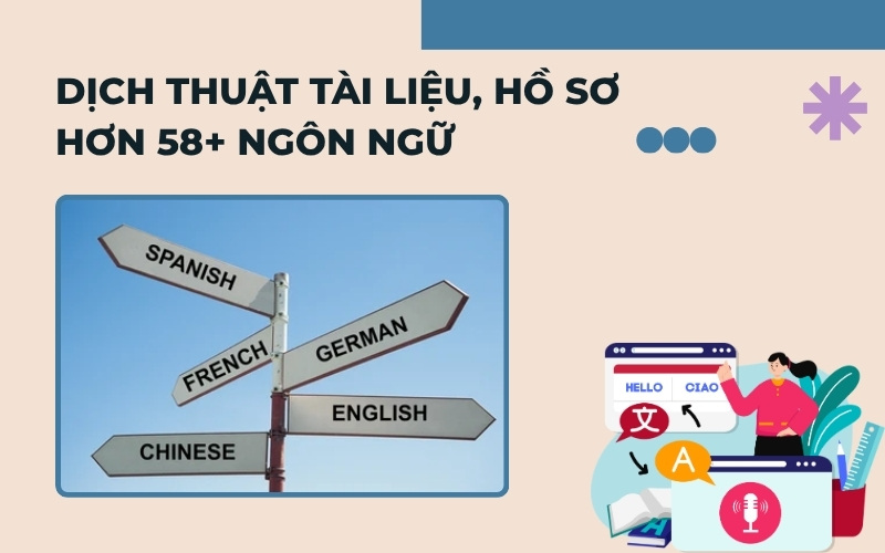 Dịch thuật đa ngôn ngữ Quận 10