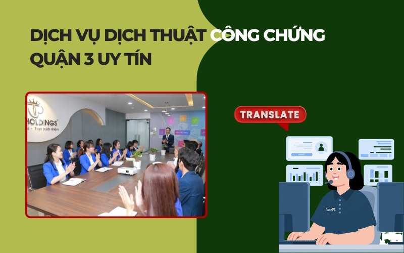 Dịch vụ dịch thuật Quận 3