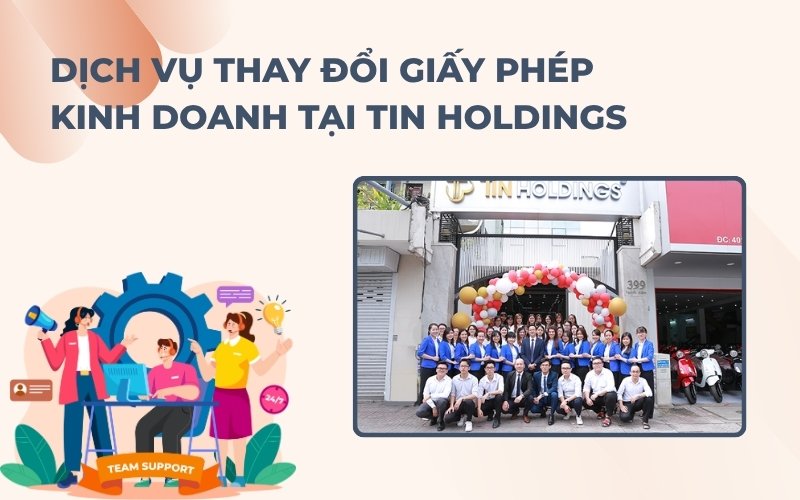 Dịch vụ thay đổi giấy phép kinh doanh uy tín