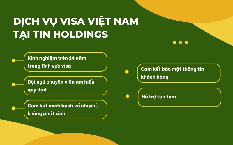 Dịch vụ visa Việt Nam tại TIN Holdings