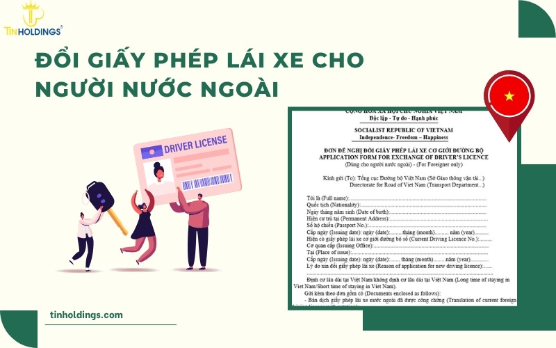 Đổi giấy phép lái xe cho người nước ngoài