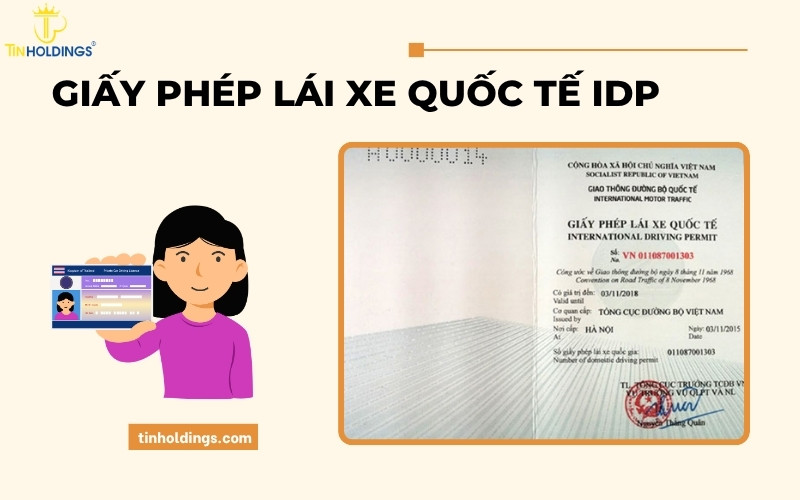 Giấy phép lái xe quốc tế IDP