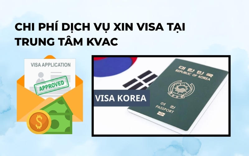 Chi phí dịch vụ xin visa