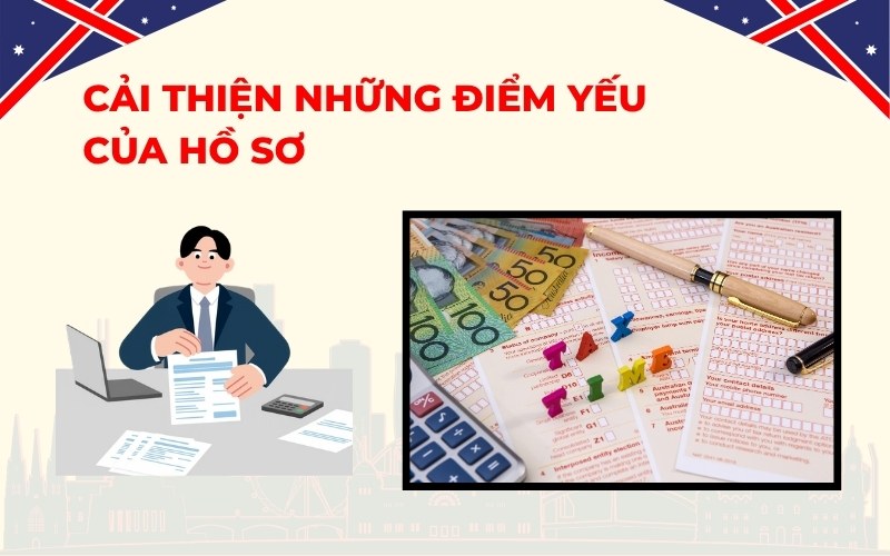 Cải thiện những điểm yếu của hồ sơ