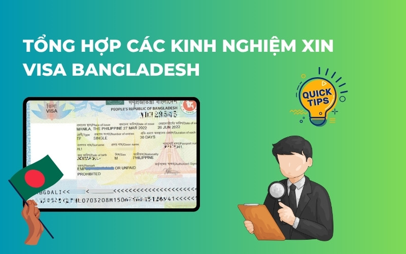 Các kinh nghiệm xin visa Bangladesh