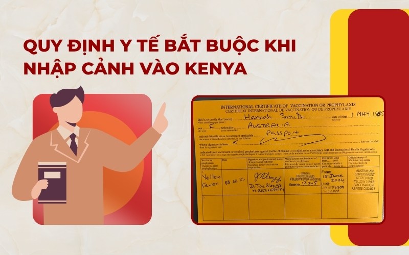 Quy định y tế visa Kenya