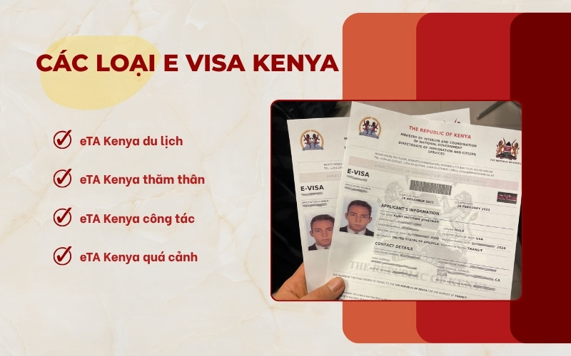 Các loại visa Kenya
