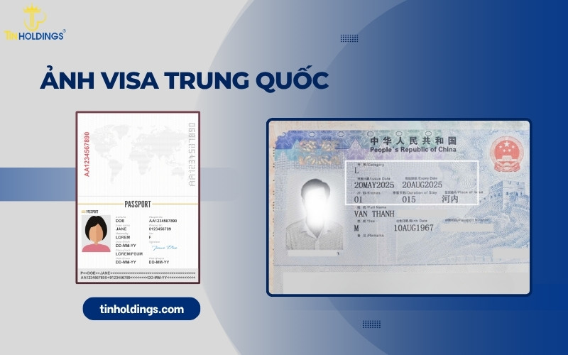 Ảnh visa Trung Quốc