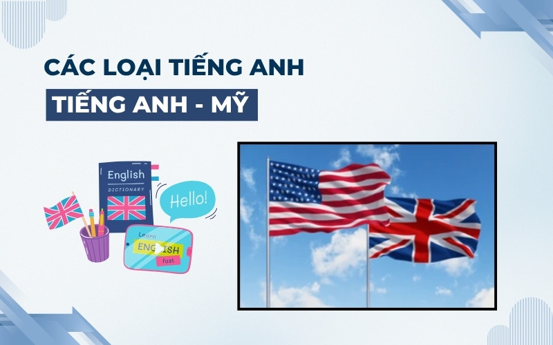 Các loại tiếng Anh - Tiếng Anh Mỹ