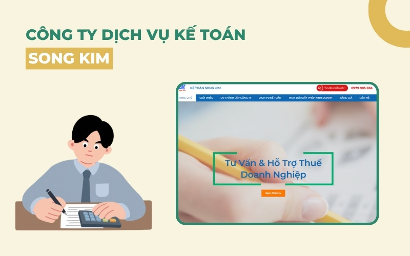 Công ty dịch vụ kế toán Song Kim