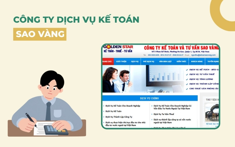 Công ty dịch vụ kế toán Sao Vàng