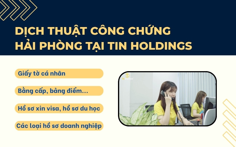 Dịch vụ dịch thuật công chứng