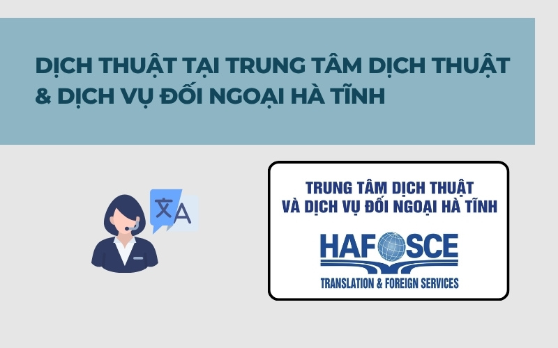 Trung tâm dịch thuật đối ngoại Hà Tĩnh