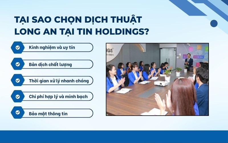 Dịch vụ dịch thuật Long An chuyên nghiệp